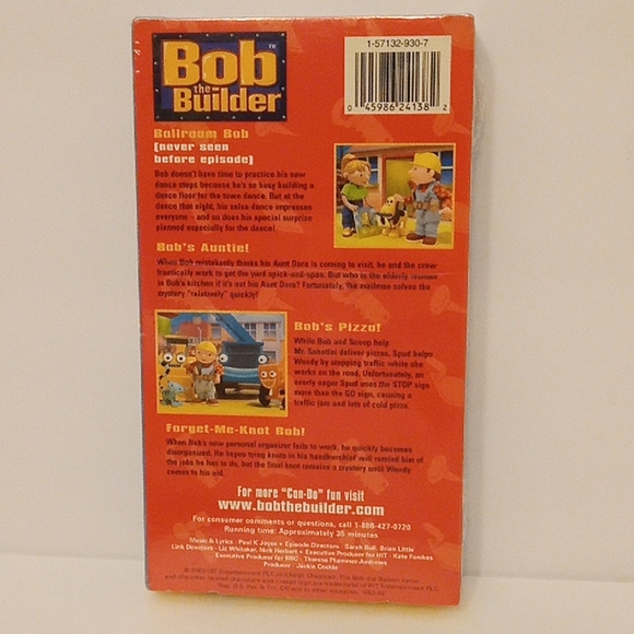 Bob the builder VHS , brand new and sealed - Picture 2 of 3